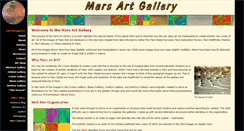 Desktop Screenshot of marsartgallery.com